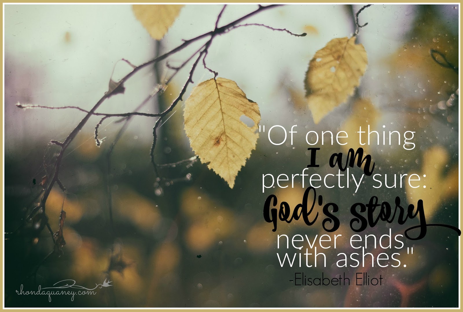 god's story never ends