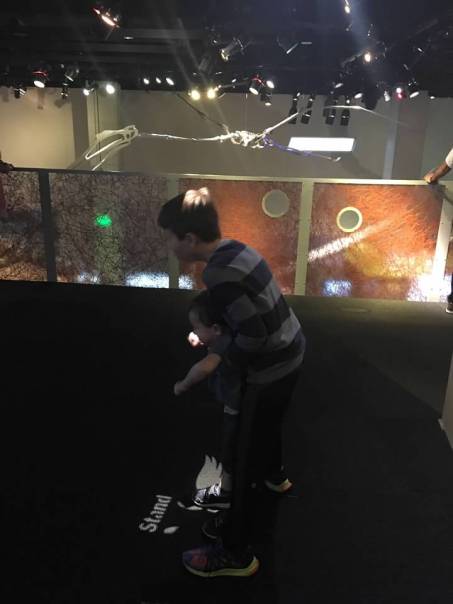 lane and bo at perot museum