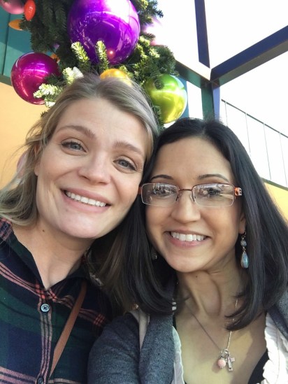 me and christie mistletoe and magic